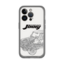 スリムプロテクションプレミアムケース［ Jimny SUPER SUZY - Jimny Line drawing - White ］