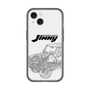 スリムプロテクションプレミアムケース［ Jimny SUPER SUZY - Jimny Line drawing - White ］
