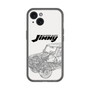 スリムプロテクションプレミアムケース［ Jimny SUPER SUZY - Jimny Line drawing - White ］