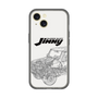スリムプロテクションプレミアムケース［ Jimny SUPER SUZY - Jimny Line drawing - White ］