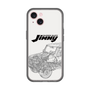 スリムプロテクションプレミアムケース［ Jimny SUPER SUZY - Jimny Line drawing - White ］