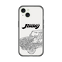スリムプロテクションプレミアムケース［ Jimny SUPER SUZY - Jimny Line drawing - White ］