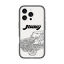 スリムプロテクションプレミアムケース［ Jimny SUPER SUZY - Jimny Line drawing - White ］