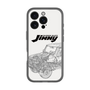スリムプロテクションプレミアムケース［ Jimny SUPER SUZY - Jimny Line drawing - White ］