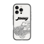 スリムプロテクションプレミアムケース［ Jimny SUPER SUZY - Jimny Line drawing - White ］