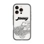 スリムプロテクションプレミアムケース［ Jimny SUPER SUZY - Jimny Line drawing - White ］