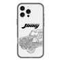 スリムプロテクションプレミアムケース［ Jimny SUPER SUZY - Jimny Line drawing - White ］