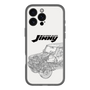 スリムプロテクションプレミアムケース［ Jimny SUPER SUZY - Jimny Line drawing - White ］