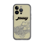 スリムプロテクションプレミアムケース［ Jimny SUPER SUZY - Jimny Line drawing - Beige ］