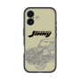 スリムプロテクションプレミアムケース［ Jimny SUPER SUZY - Jimny Line drawing - Beige ］