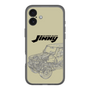 スリムプロテクションプレミアムケース［ Jimny SUPER SUZY - Jimny Line drawing - Beige ］