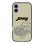 スリムプロテクションプレミアムケース［ Jimny SUPER SUZY - Jimny Line drawing - Beige ］