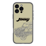 スリムプロテクションプレミアムケース［ Jimny SUPER SUZY - Jimny Line drawing - Beige ］