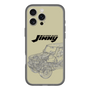 スリムプロテクションプレミアムケース［ Jimny SUPER SUZY - Jimny Line drawing - Beige ］