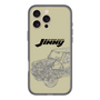 スリムプロテクションプレミアムケース［ Jimny SUPER SUZY - Jimny Line drawing - Beige ］