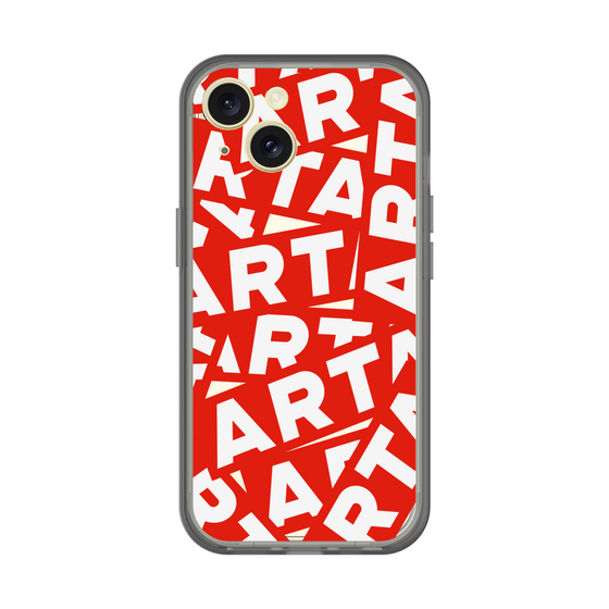 スリムプロテクションプレミアムケース［ ARTA - sticker - two tone ］