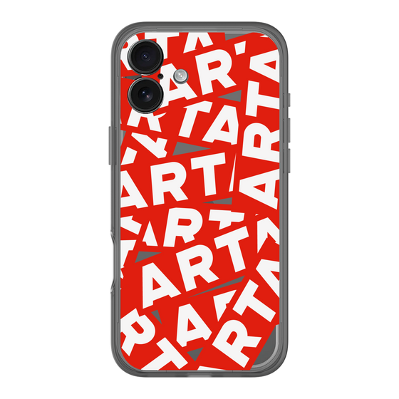 スリムプロテクションプレミアムケース［ ARTA - sticker - two tone ］