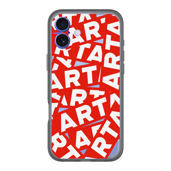 スリムプロテクションプレミアムケース［ ARTA - sticker - two tone ］