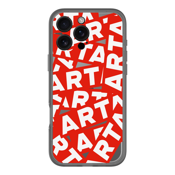 スリムプロテクションプレミアムケース［ ARTA - sticker - two tone ］