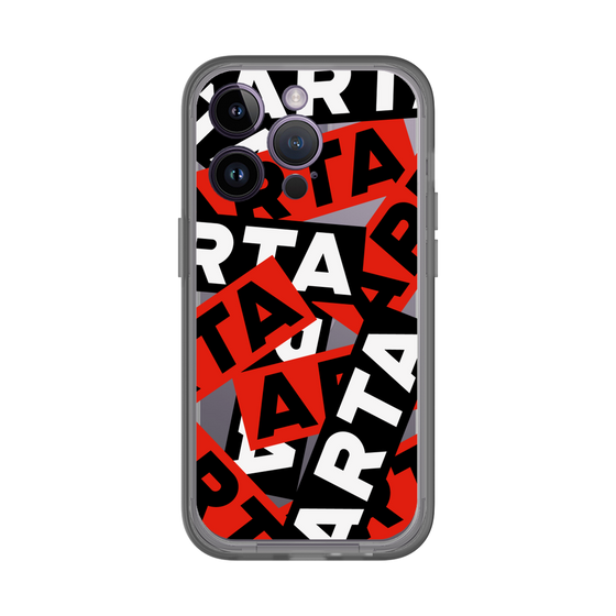 スリムプロテクションプレミアムケース［ ARTA - sticker - tricolor ］