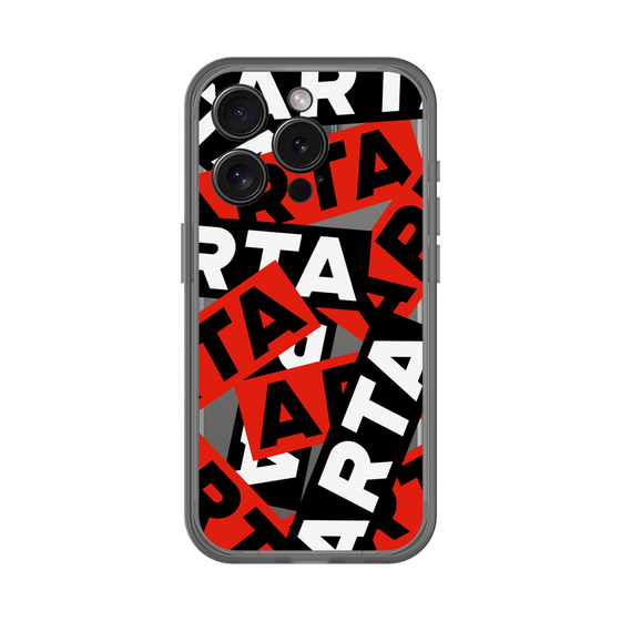 スリムプロテクションプレミアムケース［ ARTA - sticker - tricolor ］