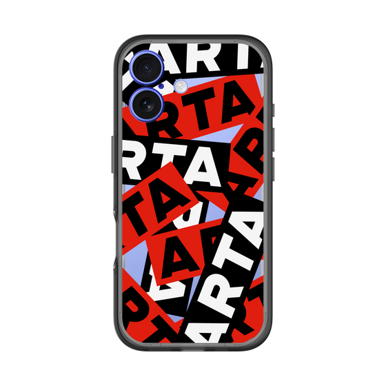 スリムプロテクションプレミアムケース［ ARTA - sticker - tricolor ］