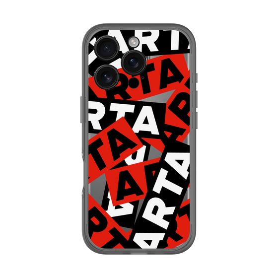 スリムプロテクションプレミアムケース［ ARTA - sticker - tricolor ］