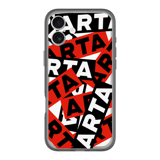 スリムプロテクションプレミアムケース［ ARTA - sticker - tricolor ］