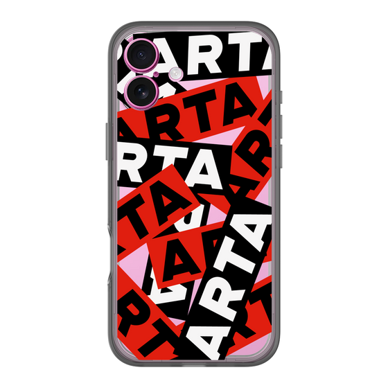 スリムプロテクションプレミアムケース［ ARTA - sticker - tricolor ］