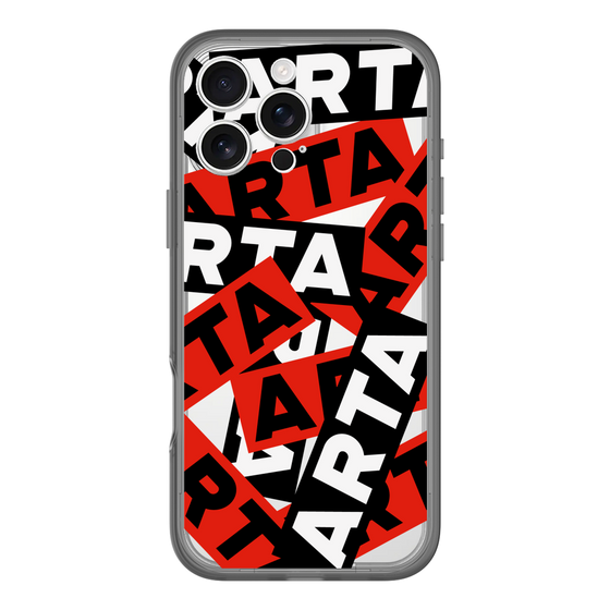 スリムプロテクションプレミアムケース［ ARTA - sticker - tricolor ］