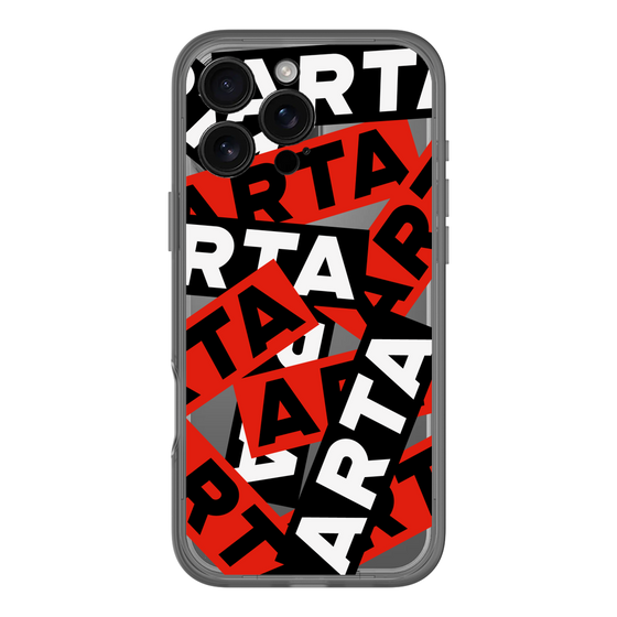 スリムプロテクションプレミアムケース［ ARTA - sticker - tricolor ］