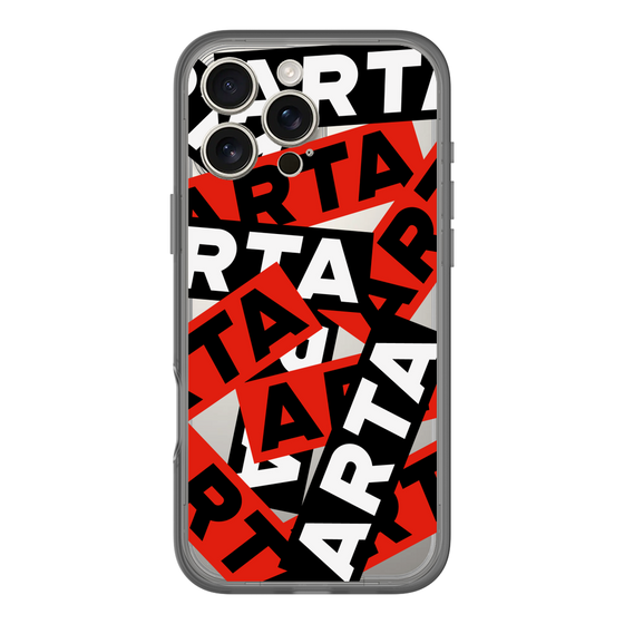 スリムプロテクションプレミアムケース［ ARTA - sticker - tricolor ］