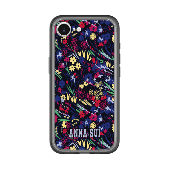 スリムプロテクションプレミアムケース［ ANNA SUI - スワーリングフワラー ］