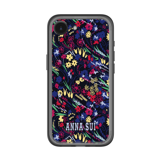 スリムプロテクションプレミアムケース［ ANNA SUI - スワーリングフワラー ］