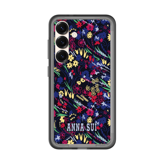 スリムプロテクションプレミアムケース［ ANNA SUI - スワーリングフワラー ］