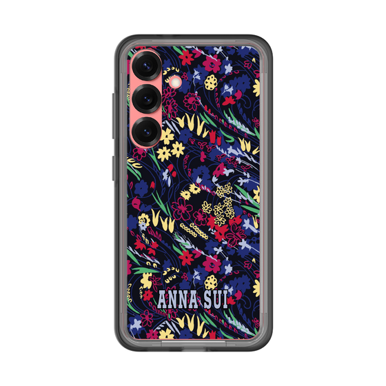 スリムプロテクションプレミアムケース［ ANNA SUI - スワーリングフワラー ］