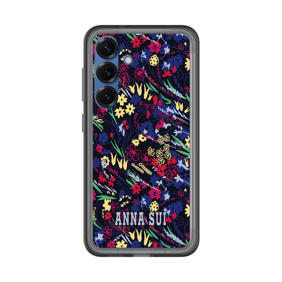 スリムプロテクションプレミアムケース［ ANNA SUI - スワーリングフワラー ］