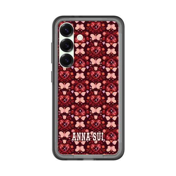 スリムプロテクションプレミアムケース［ ANNA SUI - バタフライハーツ - レッド ］