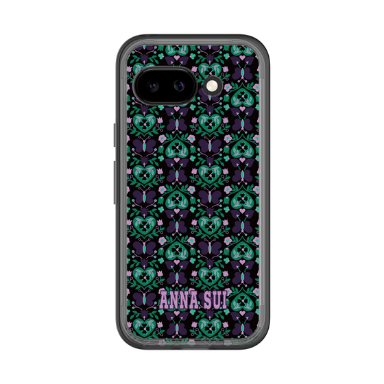 スリムプロテクションプレミアムケース［ ANNA SUI - バタフライハーツ - グリーン ］