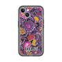 スリムプロテクションプレミアムケース［ ANNA SUI - ガーデンフワラー - マゼンタ ］