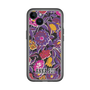スリムプロテクションプレミアムケース［ ANNA SUI - ガーデンフワラー - マゼンタ ］