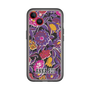 スリムプロテクションプレミアムケース［ ANNA SUI - ガーデンフワラー - マゼンタ ］