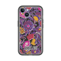 スリムプロテクションプレミアムケース［ ANNA SUI - ガーデンフワラー - マゼンタ ］