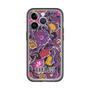 スリムプロテクションプレミアムケース［ ANNA SUI - ガーデンフワラー - マゼンタ ］
