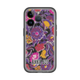 スリムプロテクションプレミアムケース［ ANNA SUI - ガーデンフワラー - マゼンタ ］
