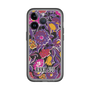 スリムプロテクションプレミアムケース［ ANNA SUI - ガーデンフワラー - マゼンタ ］