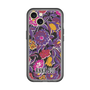 スリムプロテクションプレミアムケース［ ANNA SUI - ガーデンフワラー - マゼンタ ］