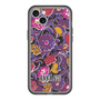 スリムプロテクションプレミアムケース［ ANNA SUI - ガーデンフワラー - マゼンタ ］