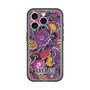 スリムプロテクションプレミアムケース［ ANNA SUI - ガーデンフワラー - マゼンタ ］