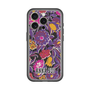 スリムプロテクションプレミアムケース［ ANNA SUI - ガーデンフワラー - マゼンタ ］